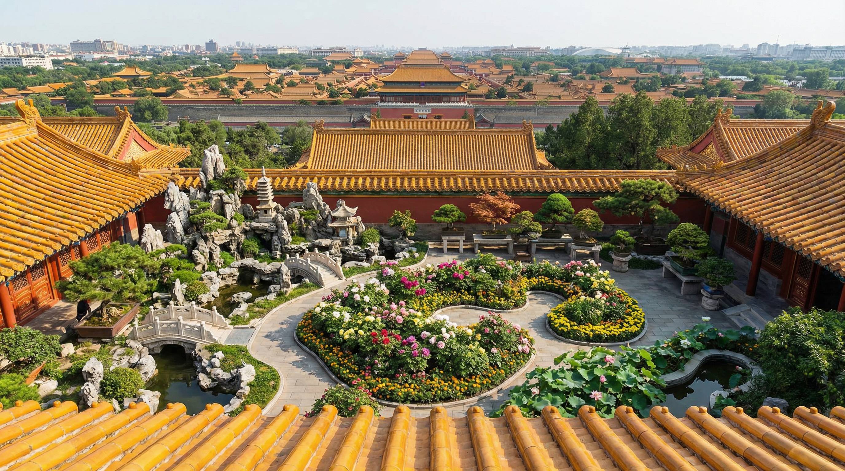 在线看片植物视频 - 皇家园林航拍视频